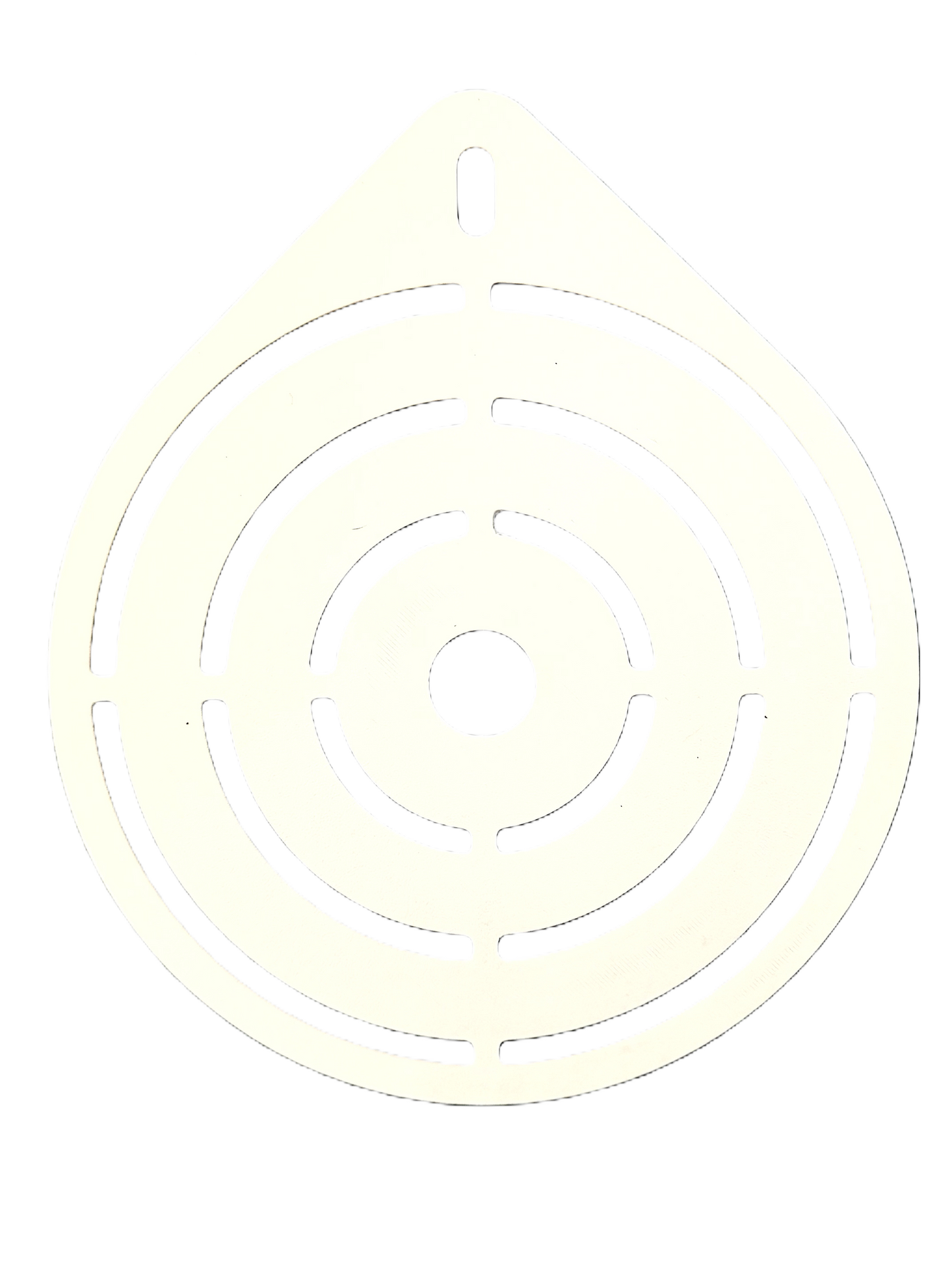 8" Gong Target Spray Templates – Precision Marking for Better Shooting