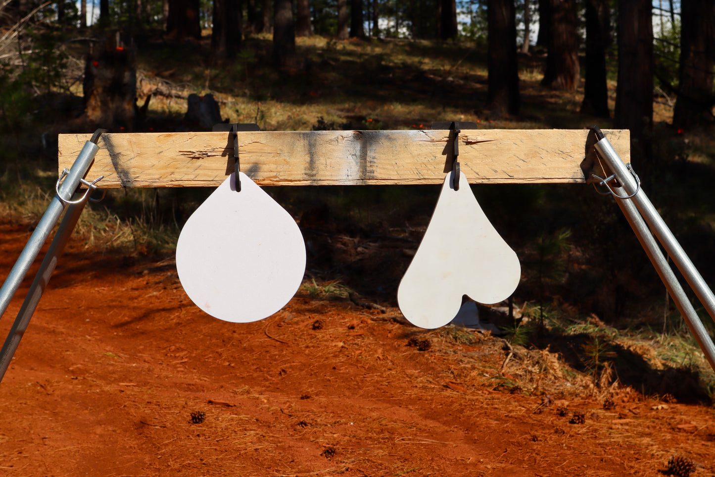 8" AR500 Gong Target – Precision, Durability, and Easy Mounting