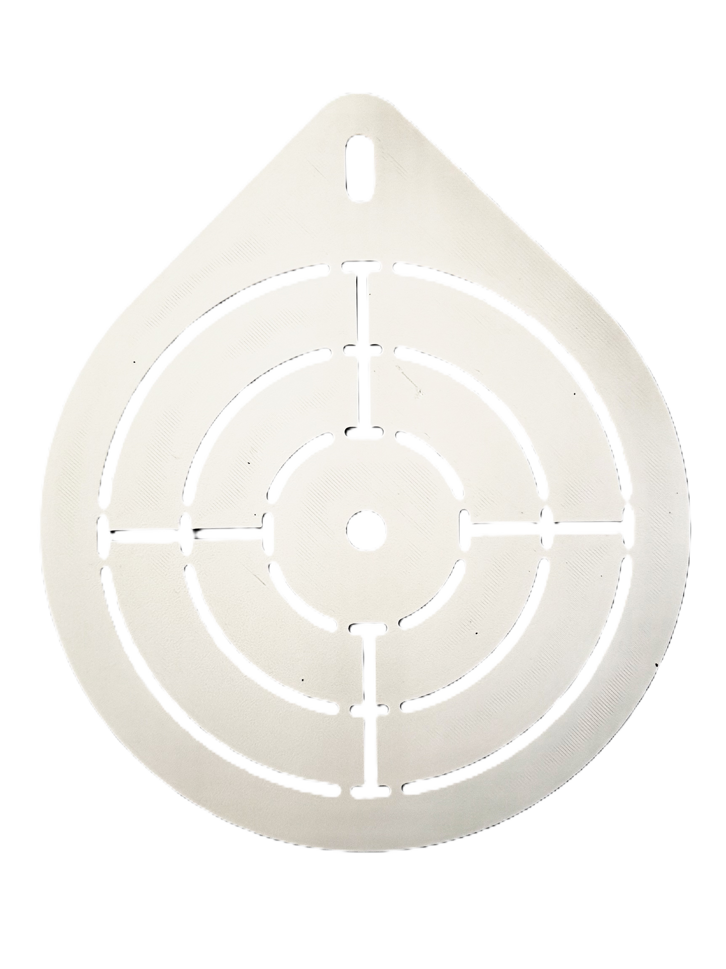 8" Gong Target Spray Templates – Precision Marking for Better Shooting